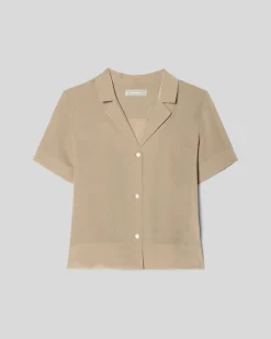 Everlane Tops*The Notch Shirt in Washable Silk
