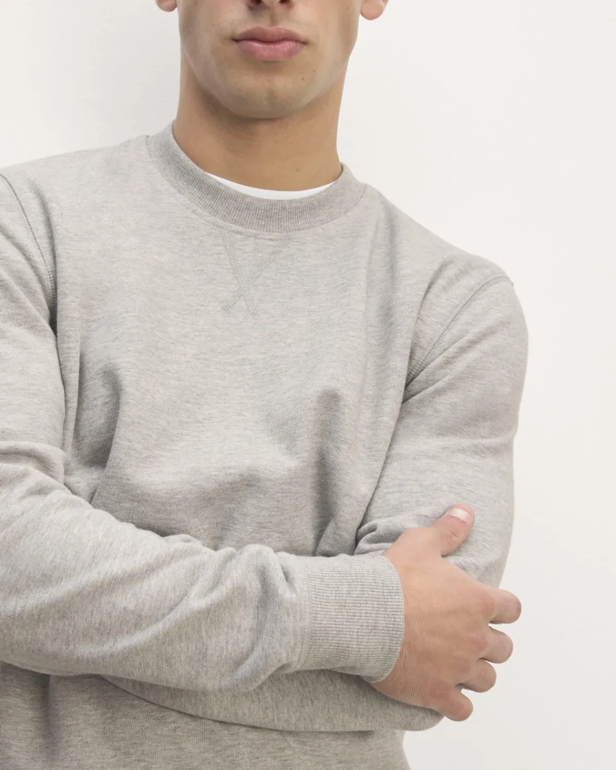 Everlane Shirts|Long Sleeve Shirts*The Off-Duty Terry Crew