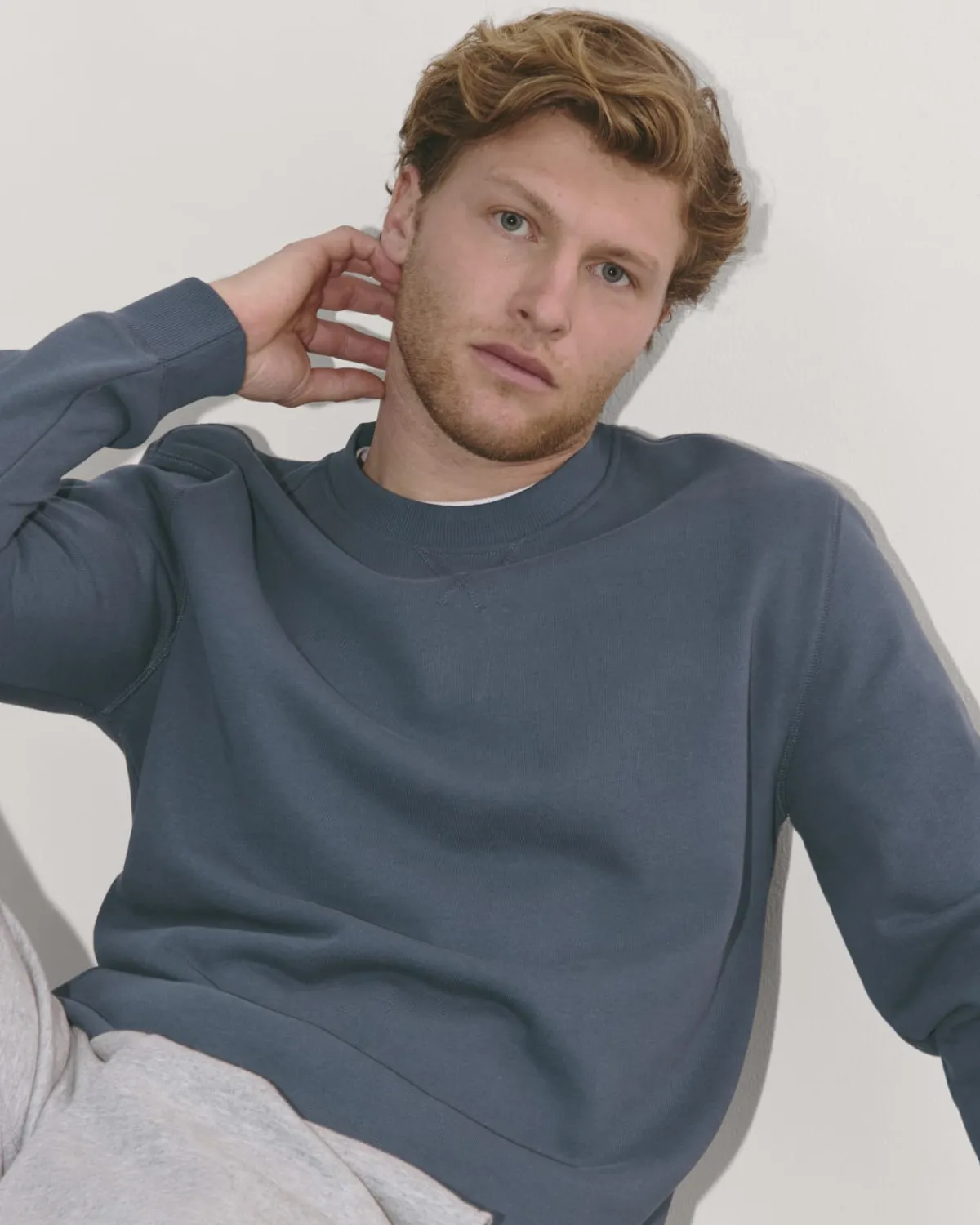 Everlane Shirts|Long Sleeve Shirts*The Off-Duty Terry Crew