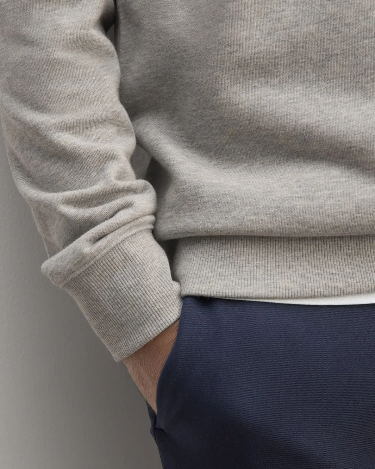 Everlane Shirts|Long Sleeve Shirts*The Off-Duty Terry Crew