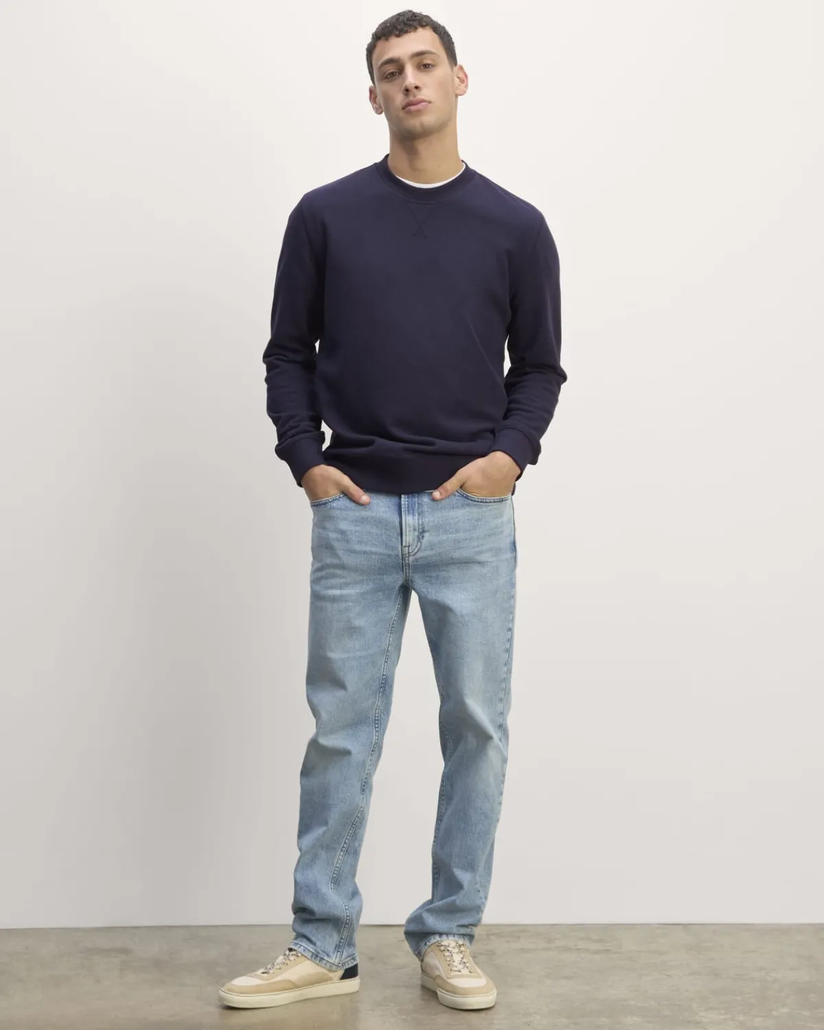 Everlane Shirts|Long Sleeve Shirts*The Off-Duty Terry Crew