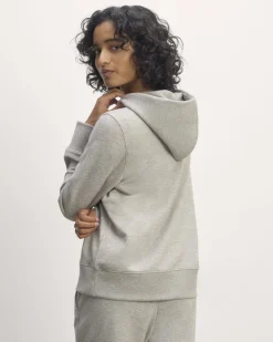 Everlane Loungewear|Tees*The Off-Duty Terry Hoodie Heathered Grey