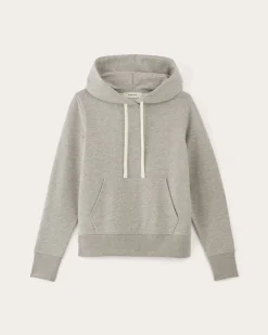Everlane Loungewear|Tees*The Off-Duty Terry Hoodie Heathered Grey