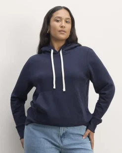 Everlane Loungewear|Tees*The Off-Duty Terry Hoodie Heathered Grey