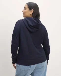 Everlane Loungewear|Tees*The Off-Duty Terry Hoodie Heathered Grey
