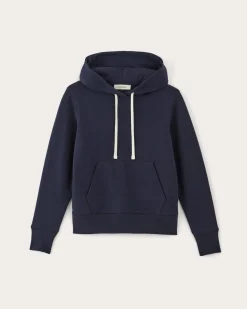 Everlane Loungewear|Tees*The Off-Duty Terry Hoodie Heathered Grey