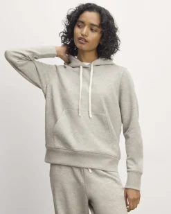 Everlane Loungewear|Tees*The Off-Duty Terry Hoodie Heathered Grey