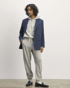 Everlane Loungewear|Tees*The Off-Duty Terry Hoodie Heathered Grey