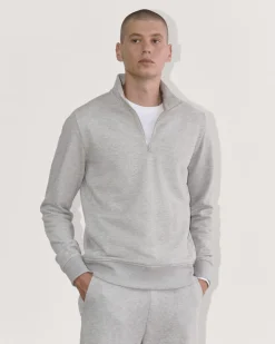 Everlane Shirts|Long Sleeve Shirts*The Off-Duty Terry Quarter-Zip
