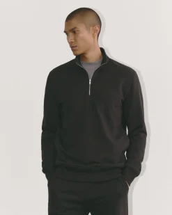 Everlane Shirts|Long Sleeve Shirts*The Off-Duty Terry Quarter-Zip