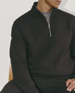 Everlane Shirts|Long Sleeve Shirts*The Off-Duty Terry Quarter-Zip