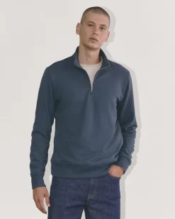 Everlane Shirts|Long Sleeve Shirts*The Off-Duty Terry Quarter-Zip