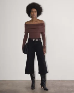 Everlane Tops*The Off-the-Shoulder Top in Butterluxe