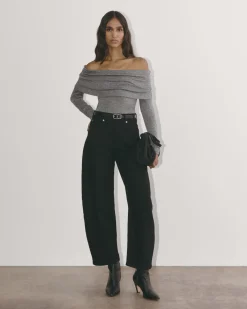Everlane Tops*The Off-the-Shoulder Top in Butterluxe
