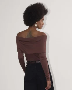 Everlane Tops*The Off-the-Shoulder Top in Butterluxe