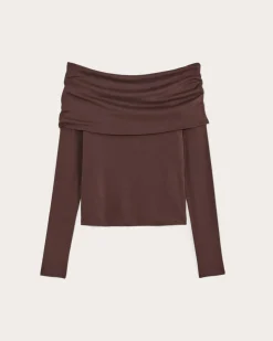 Everlane Tops*The Off-the-Shoulder Top in Butterluxe
