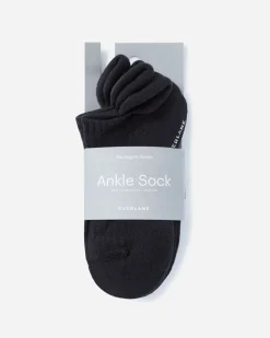 Everlane Accessories|Loungewear*The Organic Cotton Ankle Sock 3-Pack Black
