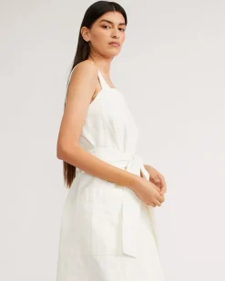 Everlane Dresses*The Organic Cotton Herring Dress Bone