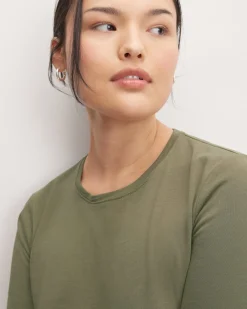 Everlane Tees|Long Sleeve Tees*The Organic Cotton Long-Sleeve Crew