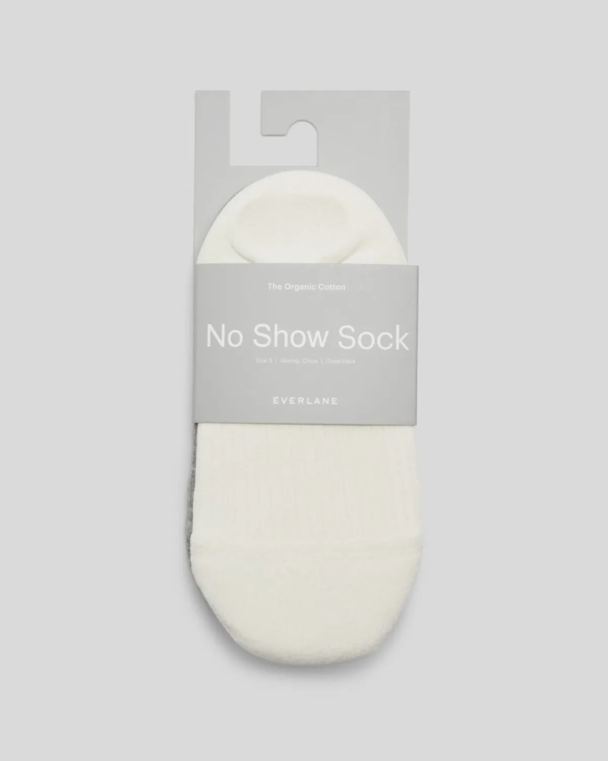 Everlane Accessories|Loungewear*The Organic Cotton No-Show Sock 3-Pack Neutral Multi