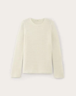 Everlane Sweaters|Crew Sweaters*The Organic Cotton Open-Stitch Crew
