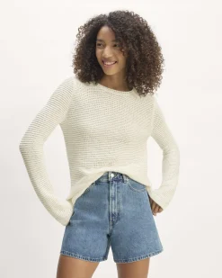 Everlane Sweaters|Crew Sweaters*The Organic Cotton Open-Stitch Crew