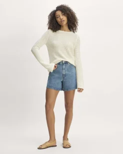 Everlane Sweaters|Crew Sweaters*The Organic Cotton Open-Stitch Crew