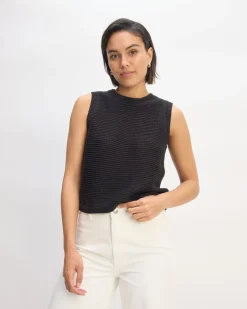 Everlane Sweaters*The Organic Cotton Open-Stitch Tank