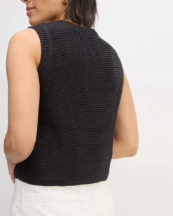 Everlane Sweaters*The Organic Cotton Open-Stitch Tank