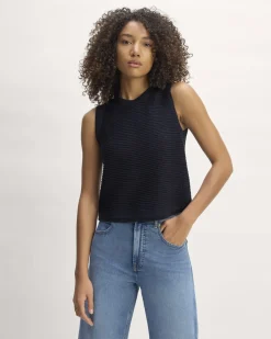 Everlane Sweaters*The Organic Cotton Open-Stitch Tank