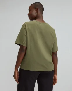 Everlane Tees|Short Sleeve Tees*The Organic Cotton Raglan Tee Kalamata