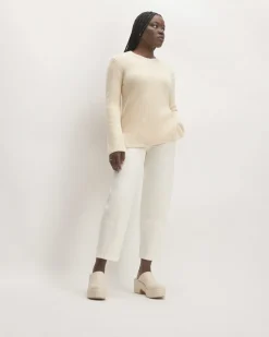 Everlane Sweaters|Crew Sweaters*The Organic Cotton Slim Crew Sweater Canvas