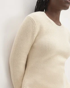 Everlane Sweaters|Crew Sweaters*The Organic Cotton Slim Crew Sweater Canvas