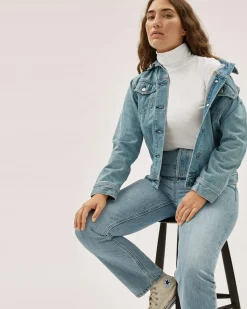 Everlane Tees|Long Sleeve Tees*The Organic Cotton Turtleneck White