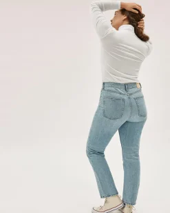 Everlane Tees|Long Sleeve Tees*The Organic Cotton Turtleneck White