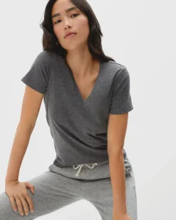 Everlane Tees|Short Sleeve Tees*The Organic Cotton V-Neck