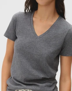 Everlane Tees|Short Sleeve Tees*The Organic Cotton V-Neck