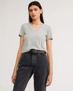 Everlane Tees|Short Sleeve Tees*The Organic Cotton V-Neck