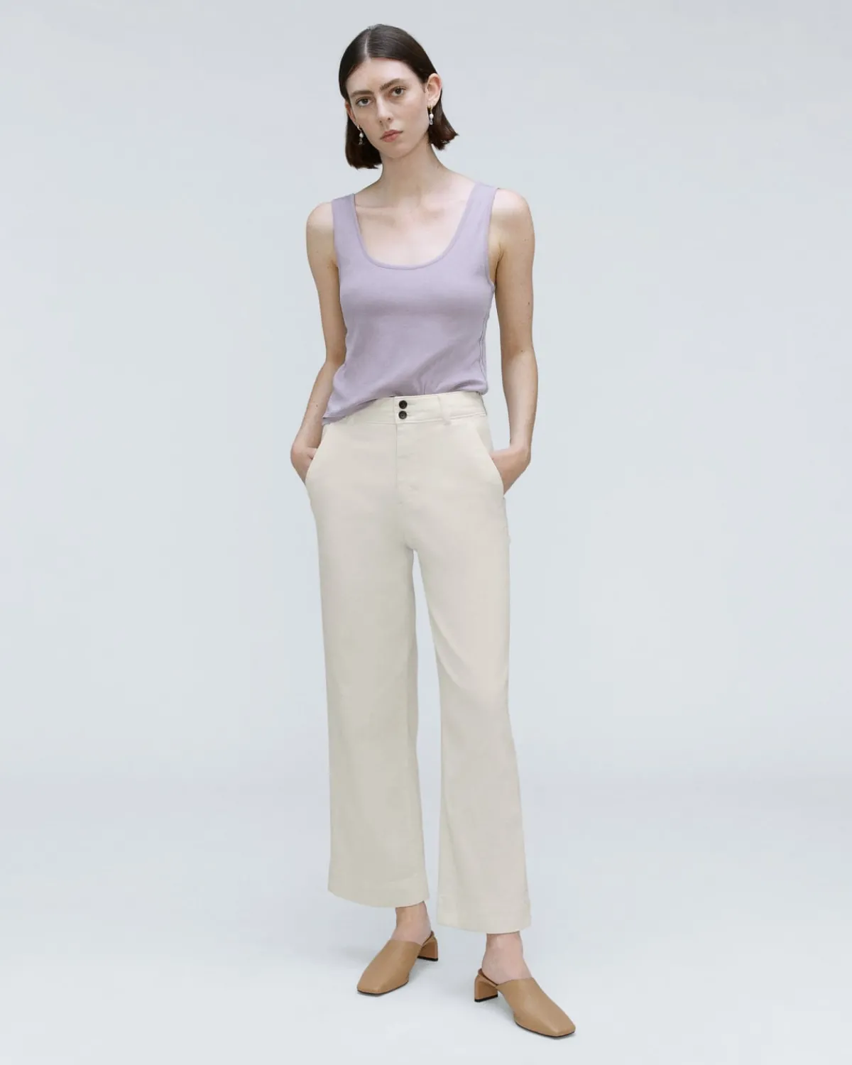 Everlane Pants|Wide-Leg Pants*The Organic Wide-Leg Pant