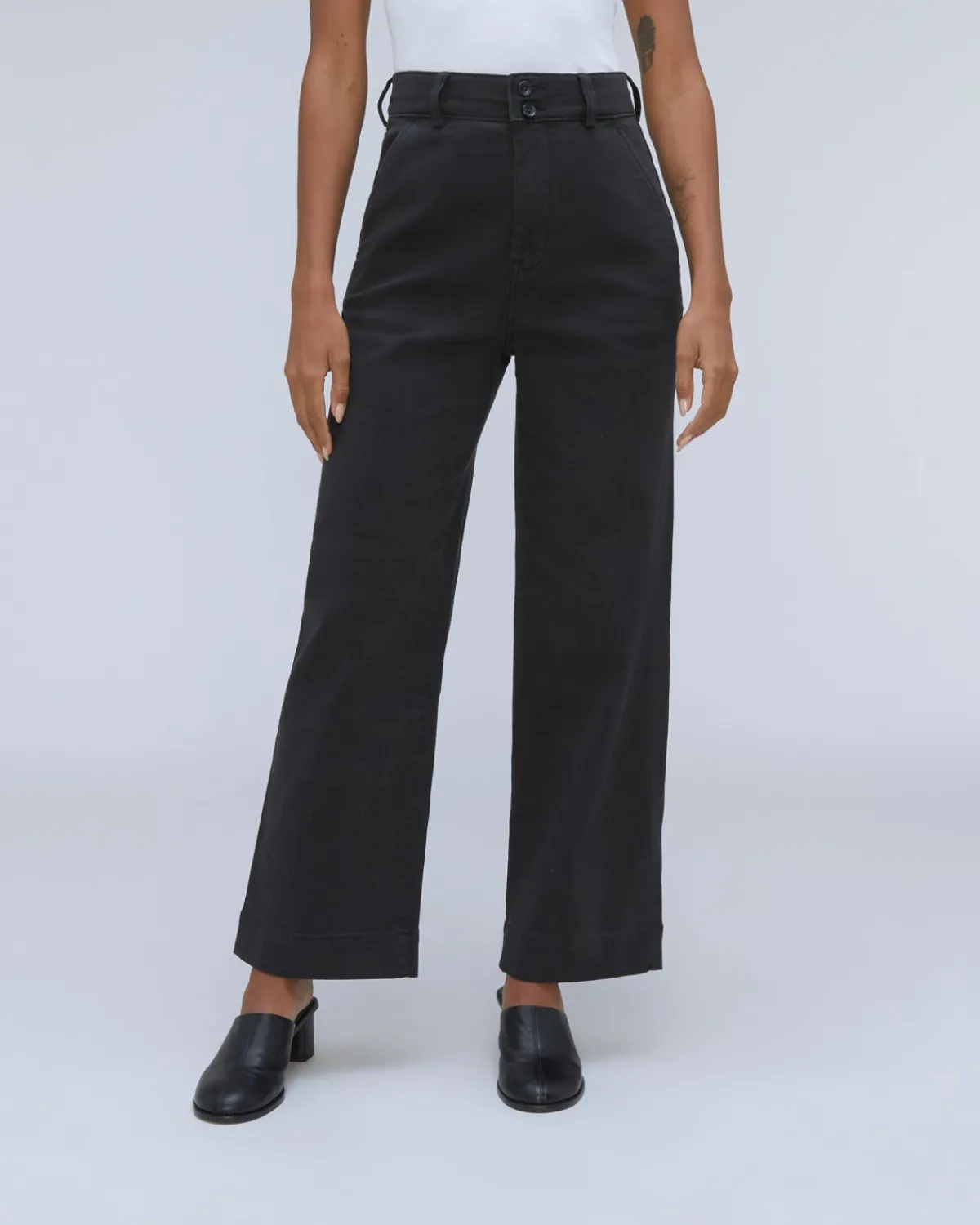 Everlane Pants|Wide-Leg Pants*The Organic Wide-Leg Pant