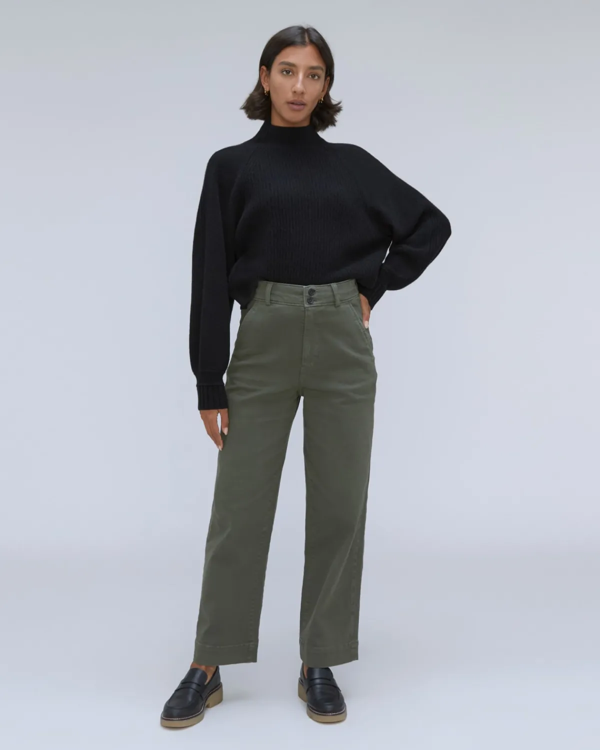 Everlane Pants|Wide-Leg Pants*The Organic Wide-Leg Pant