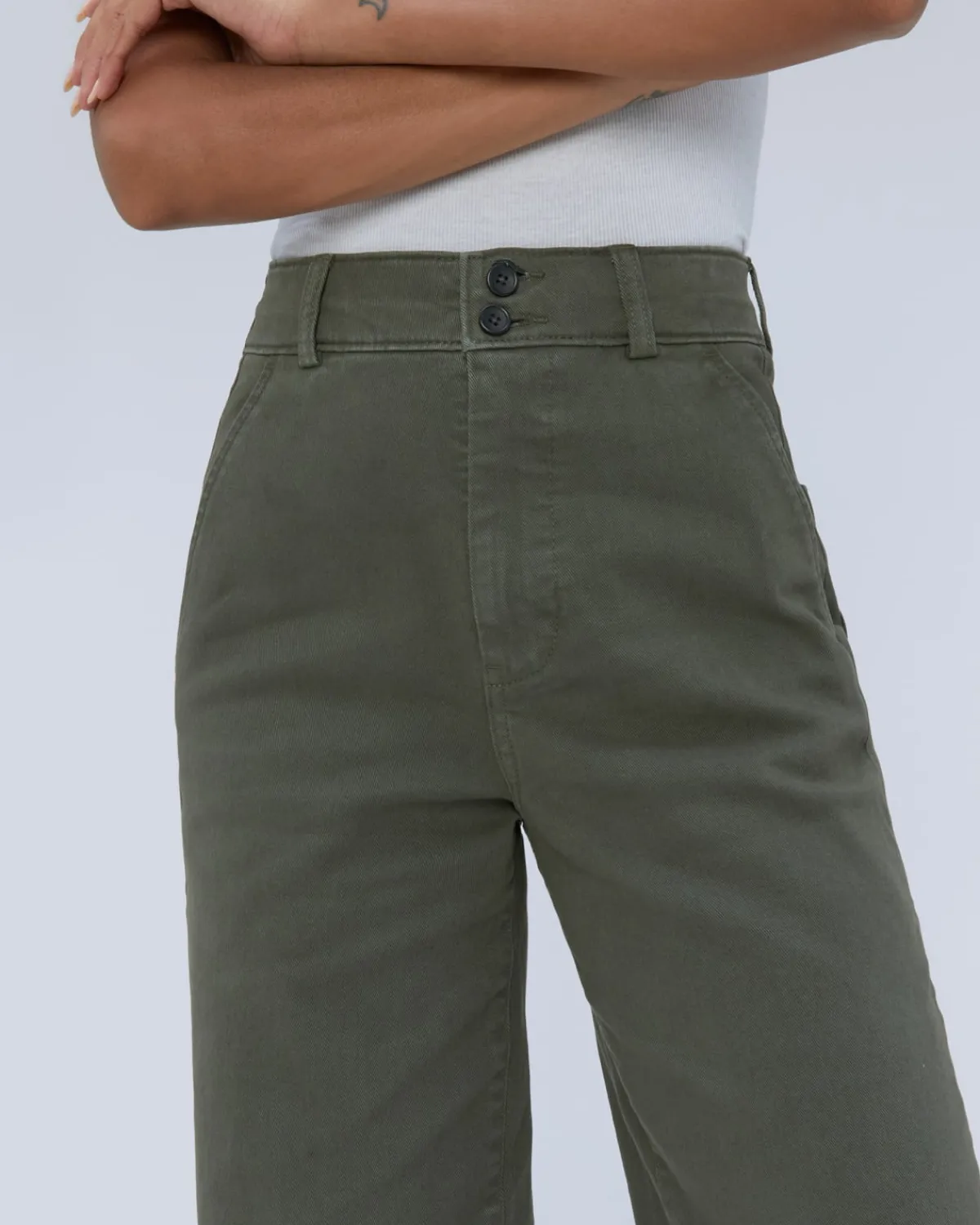 Everlane Pants|Wide-Leg Pants*The Organic Wide-Leg Pant