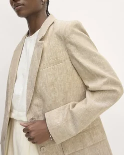 Everlane Jackets & Coats|Blazers*The Oversized Blazer in Linen