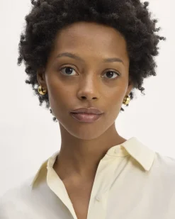 Everlane Tops*The Oversized Shirt in Butterlite