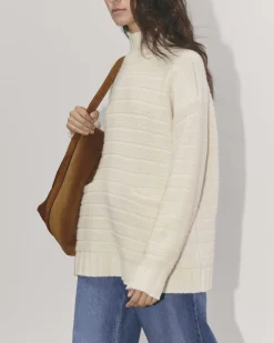 Everlane Sweaters|Turtleneck Sweaters*The Oversized Turtleneck in Luxe Merino Bone