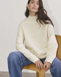 Everlane Sweaters|Turtleneck Sweaters*The Oversized Turtleneck in Luxe Merino Bone