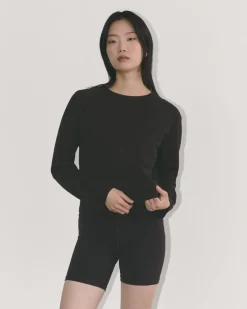 Everlane Loungewear|Tees*The Perform Crew Tee Black