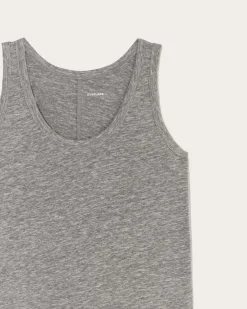 Everlane Loungewear|Tees*The Perform Tank Heathered Grey / Olive