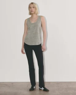 Everlane Loungewear|Tees*The Perform Tank Heathered Grey / Olive