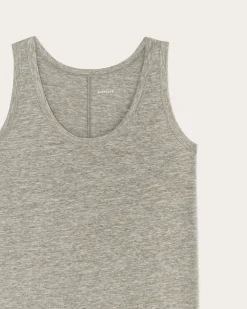 Everlane Loungewear|Tees*The Perform Tank Heathered Grey / Olive